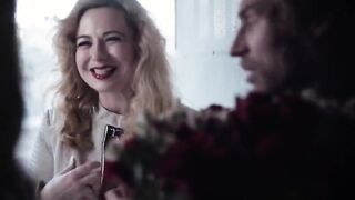 Guy needs to fuck a small tits lunatic milf to get wife back