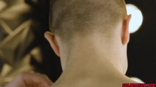 Horny studs Serg Shepard and Xtian Wolf bareback sex