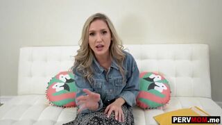 Stepmom Reagan Lush shows stepson she can compete with Californian girls