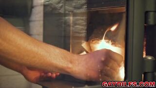 Perv daddy wants to be inside his son's asshole!